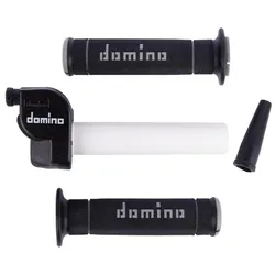 Domino Gasgriffarmatur mit Griffgummi, Drehwinkel 3, 7°/mm
