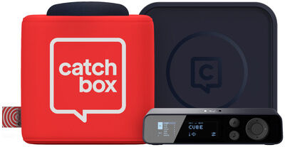 Catchbox Plus Hub4D Cube Red Bundle Rot
