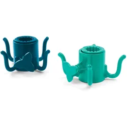 Tchibo - 2 Sonnenschirm-Haken - blau