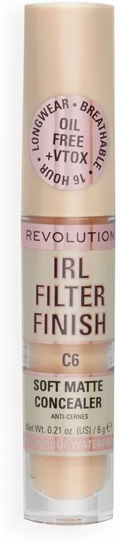 Revolution - IRL Filter Finish Concealer, Korrektor, IRL Filter Finish Concealer C2, 6 g