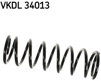 Skf Fahrwerksfeder Vkdl 34013 Hinterachse Für Ford