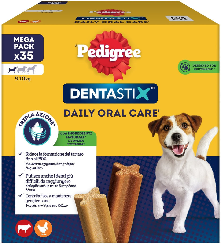 Pedigree Dentastix Daily Oral Care Small Dog Multipack 35PZ 35PZ