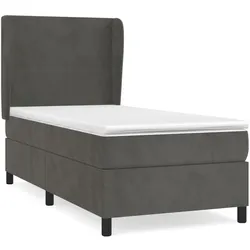 vidaXL, Boxspringbett, Jaiden (Block mit Quadraten) (90 x 200 cm)