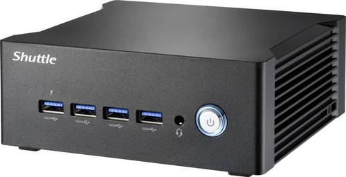 Shuttle Mini PC NA10H7 PC AMD Ryzen 7 R-8845HS 5.1GHz 32GB RAM 500GB SSD AMD AMD RADEON 780M NA10H7-PC