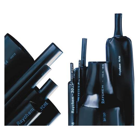 Raychem Schrumpfschlauch mit Kleber Ø75/22-1000mm MWTMZwischenwand schwarz (385152-000)