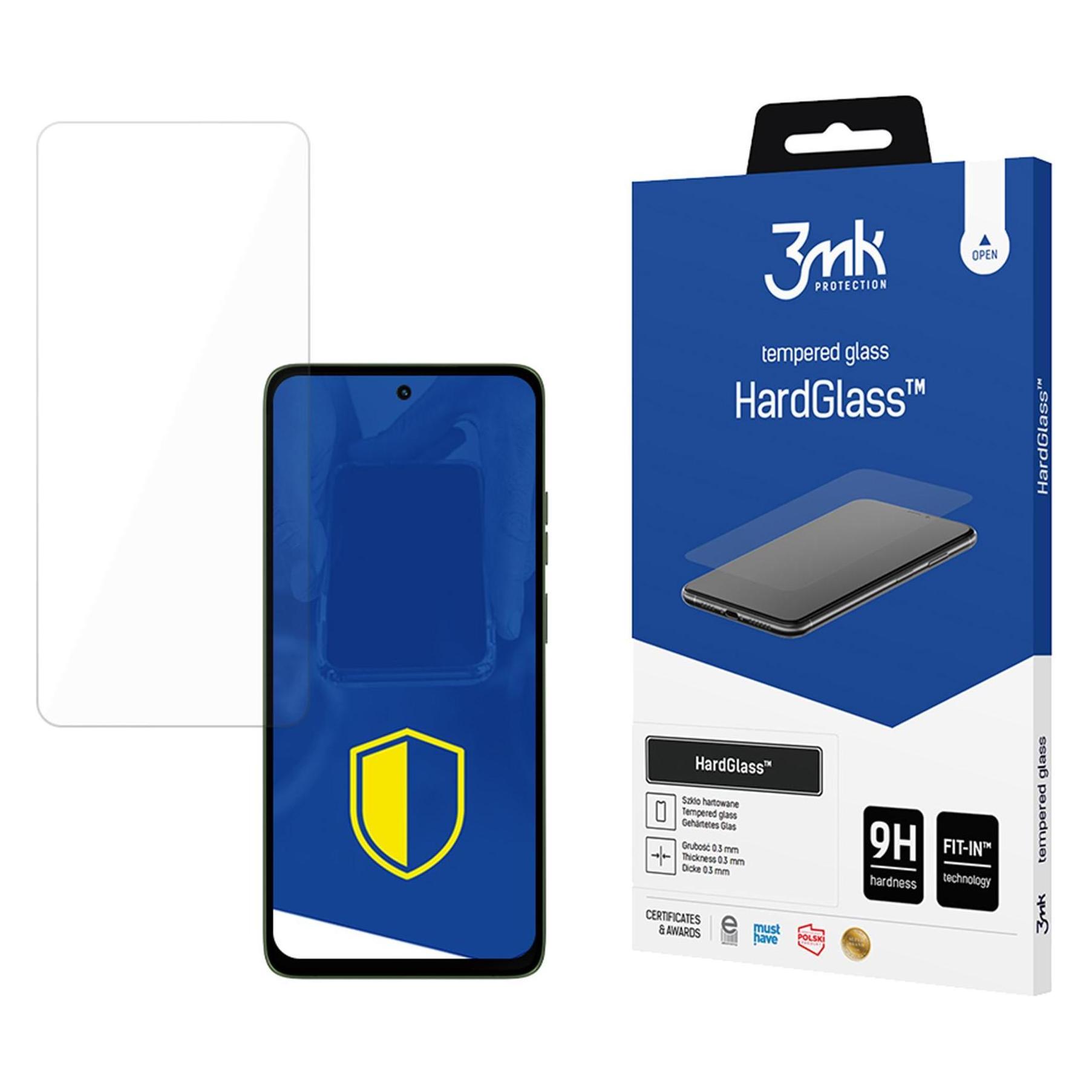 3MK Szkło hartowane HardGlass do Motorola Moto G56 (1 Stk., Motorola Moto G56) (5903108665322)