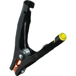 KK 5064 SW - Krokodilklemmen, Heavy Duty, schwarz, 36 A