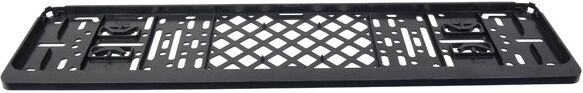 CARPOINT 1363006 Support de plaque d'immatriculation couleur noir