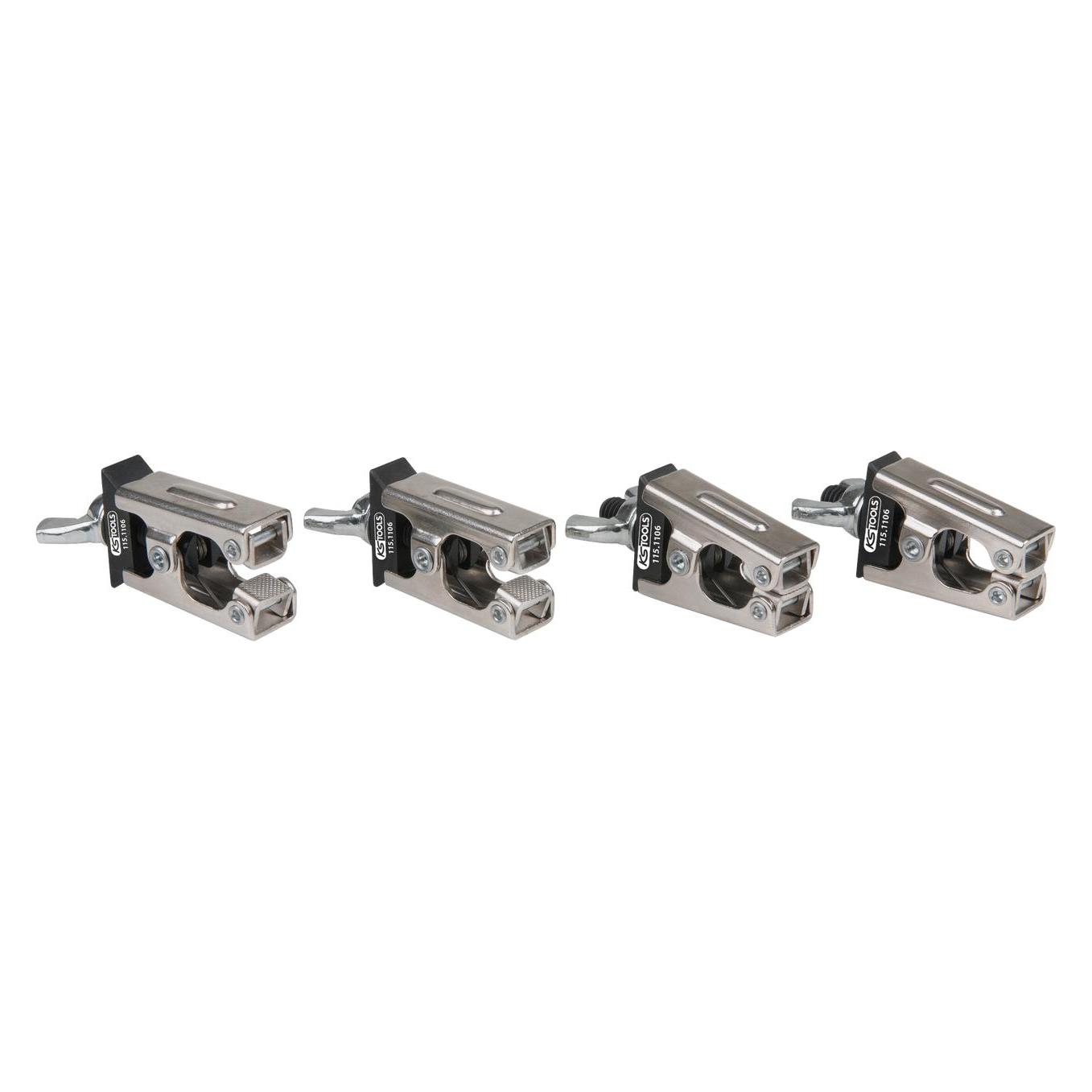 KS Tools Mini-Karosserieklemmen-Satz, 4-tlg (60 mm) (115.1105)