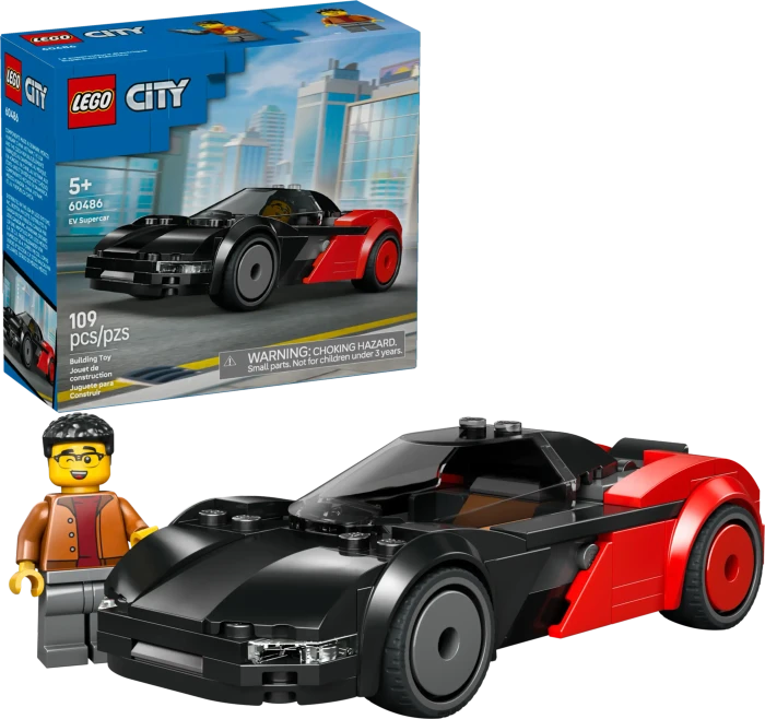 LEGO City 60486 Elektro-Supersportwagen