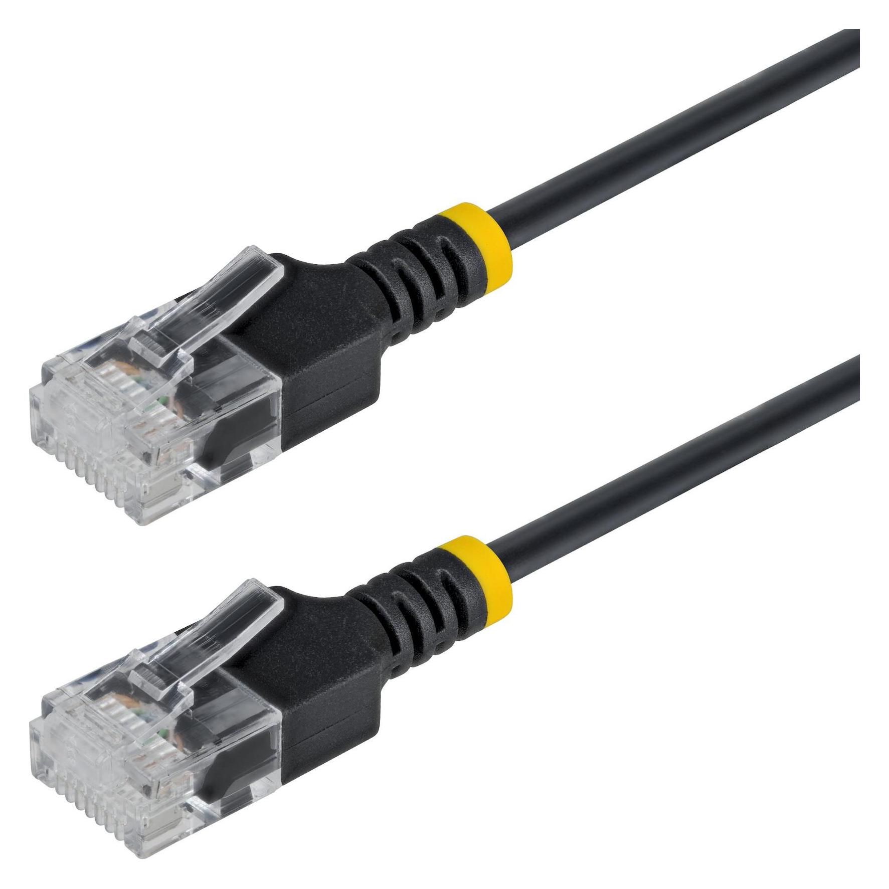 StarTech Ultra Slim Cat6A (CAT6a, 0.30 m) (6AUTP34BKS30CM10PK)