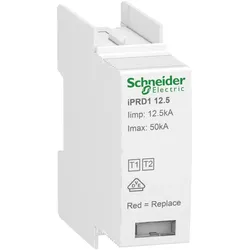 Schneider Electric A9L16082 Ersatz-Schutzmodul Acti9 iPRD1 12.5r, Typ 1+2, 1P, Imax 50kA