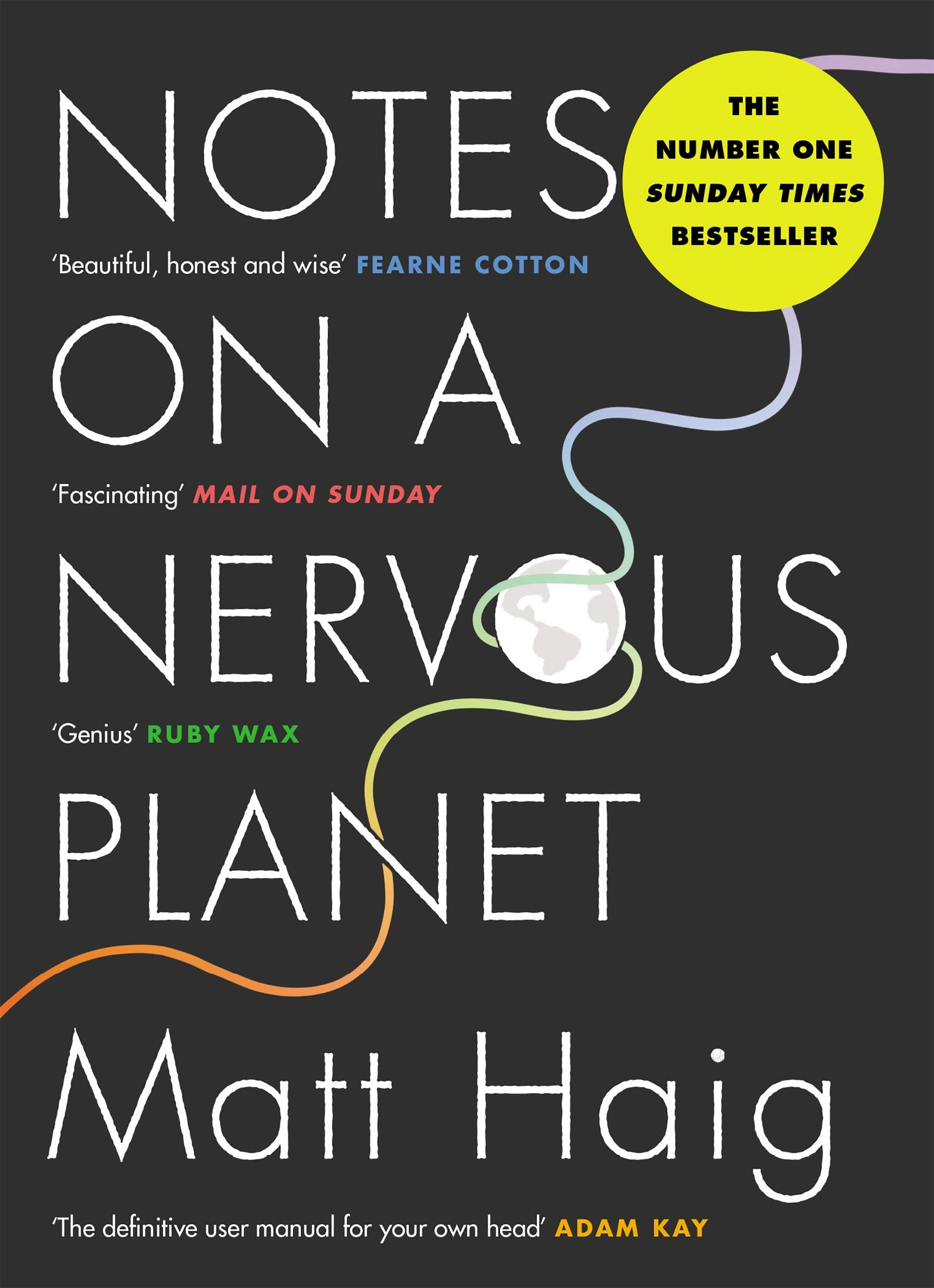 Canongate Books Notes on a Nervous Planet by Matt Haig - Paperback Non-Fiction - Bestselling Mental Health & Anxiety Guide for Adults