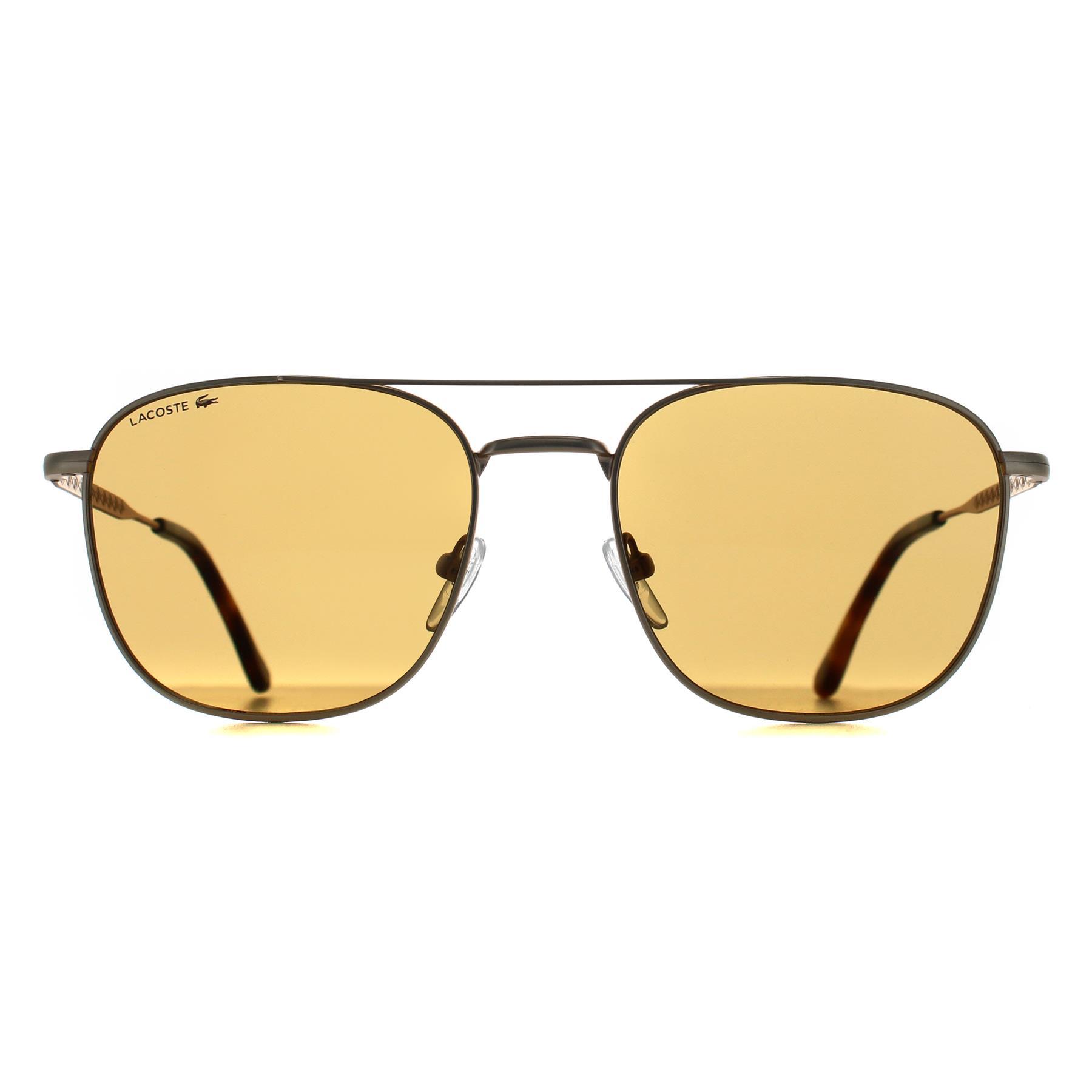 Lacoste L269S 710 goldbraune Sonnenbrille