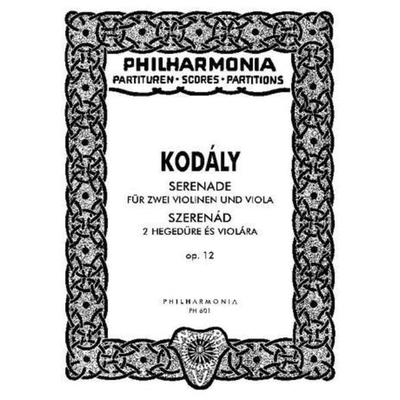 Kodály, Z: Serenade -