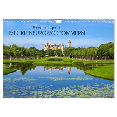 Entdeckungen in Mecklenburg-Vorpommern (Wandkalender 2027 DIN A4 quer), CALVENDO Monatskalender