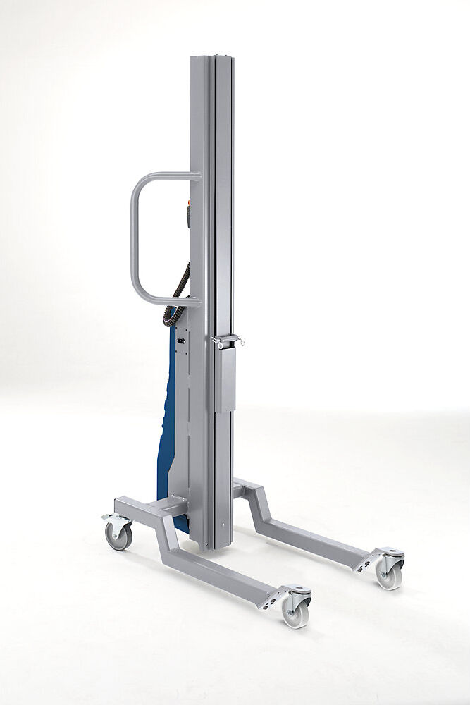 kaiserkraft Multilift, in Stahl, Tragfähigkeit 150 kg, mit 4 Lenkrädern