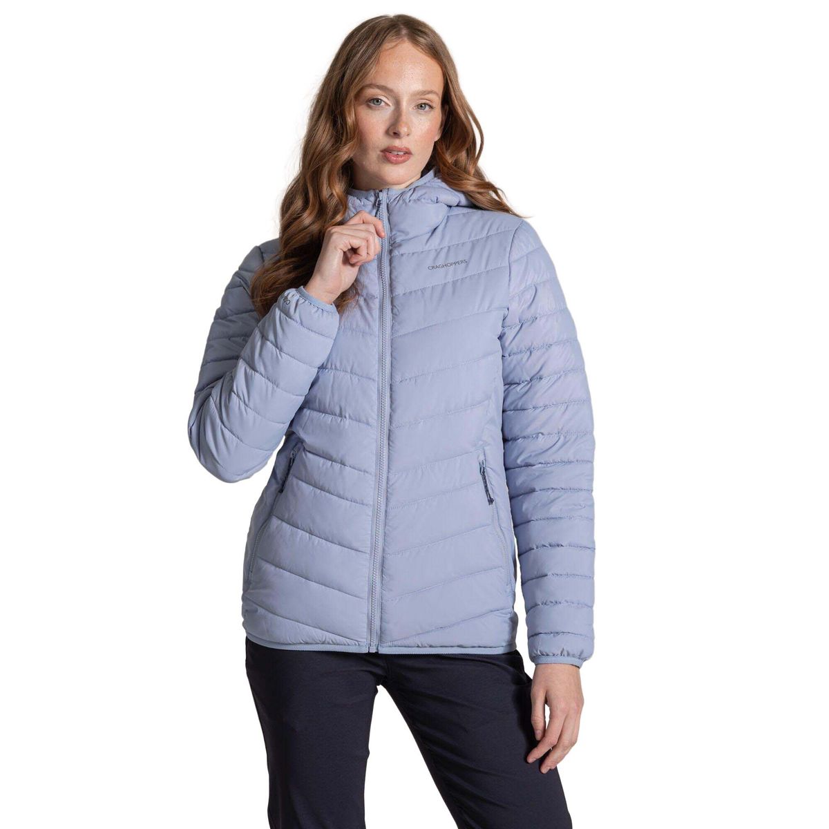 Craghoppers Compresslite IX Hooded Jacket mist blue (1Z5) 34 CWN301 1Z5 08L