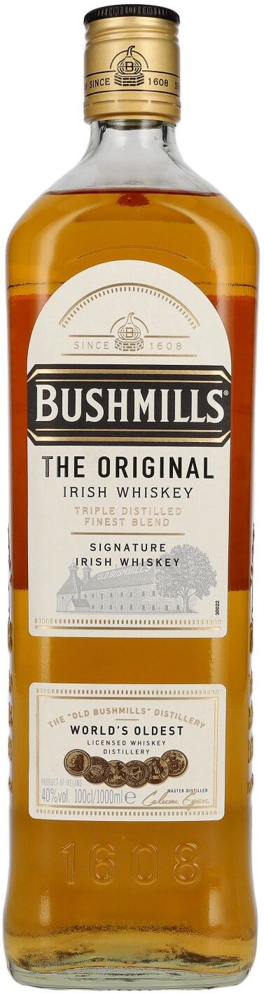 Bushmills Triple Distilled Original Irish Whiskey 40% Vol. 1l