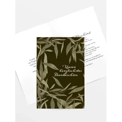 Trauerkarten Dankeskarten selbst gestalten mit Spruch und Fotos im Onlinedesigner bei Meine-Kartenmanufaktur.de