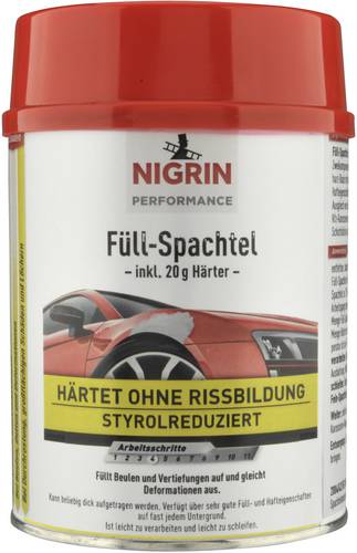 Nigrin Performance 72111 Füll-Spachtel 1kg