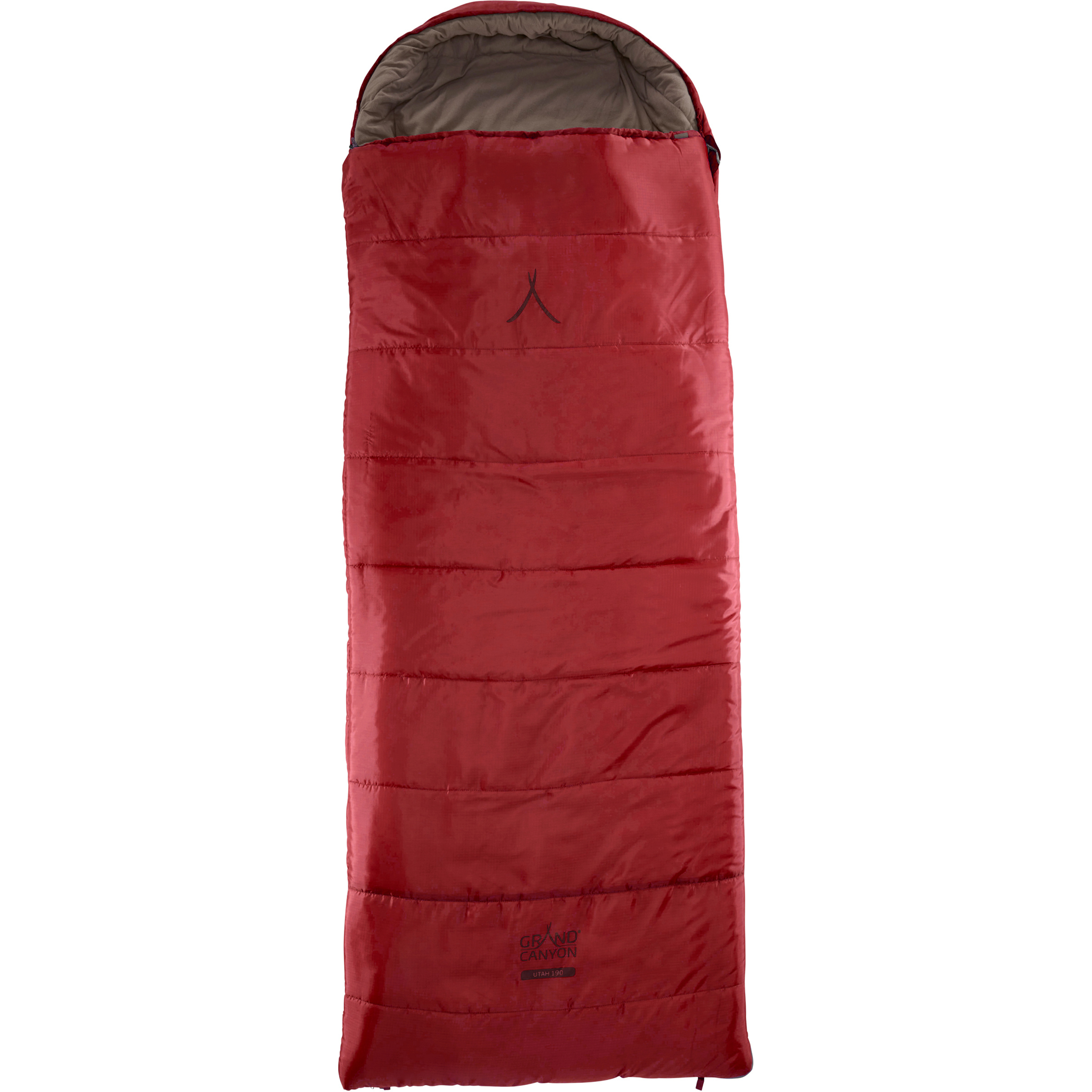 Grand Canyon Utah 190 Schlafsack Kunstfaserschlafsäcke rot Größe max. 190cm Trekking