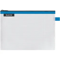 LEITZ Traveller Zip-Beutel Wow M A5 wasserabweisend blau