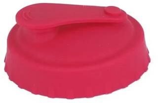 Inspired Finds Reusable Silicone Soda Can Lid & Drink Stopper rose Red