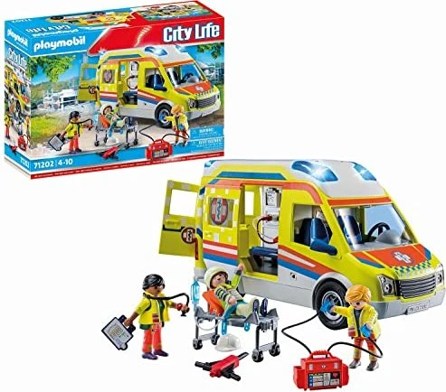 Playmobil 71202 Krankenwagen mit Sound und Licht