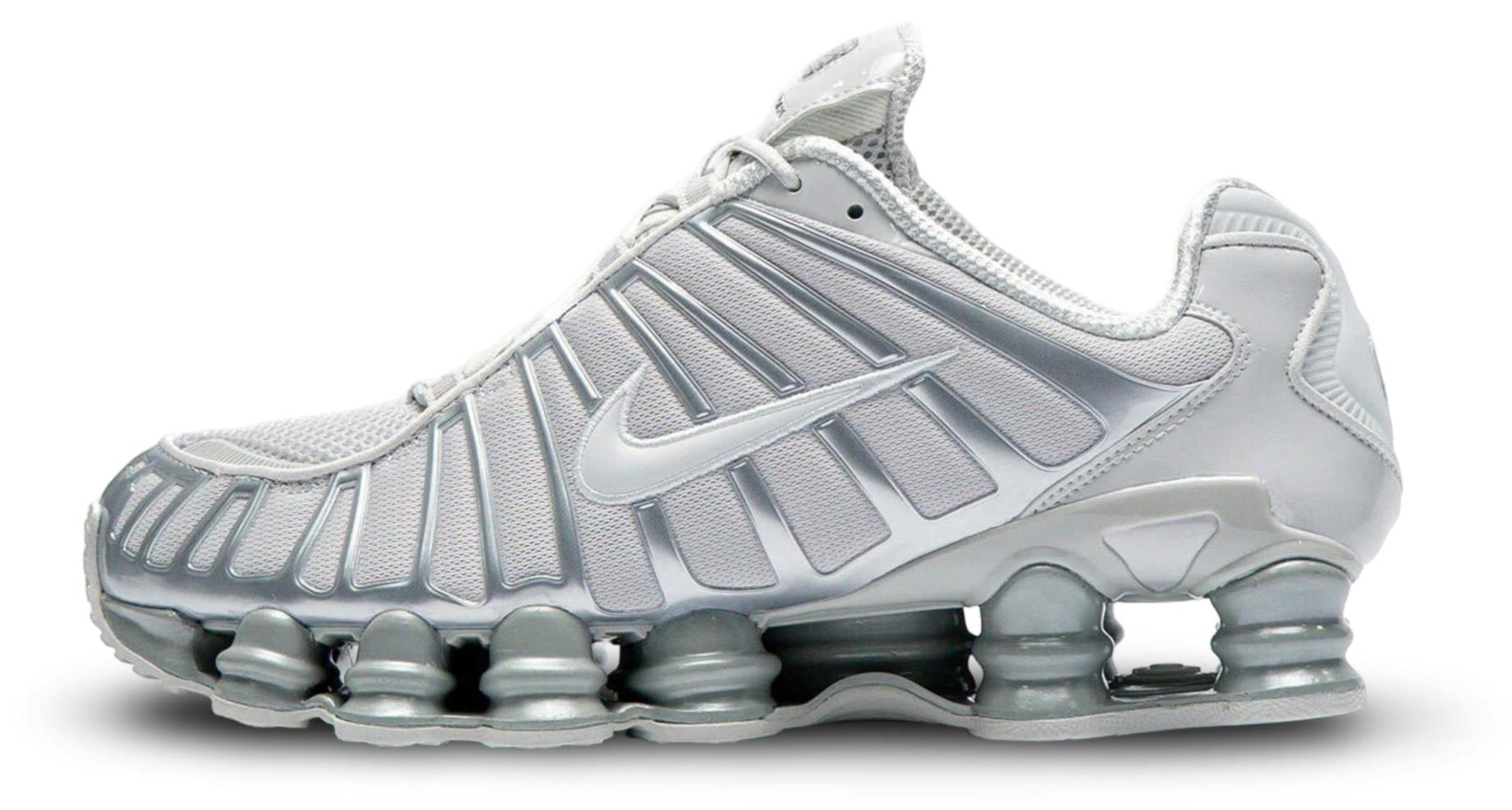 Nike Shox TL Photon Dust Metallic Silver - 40 Größe: 40