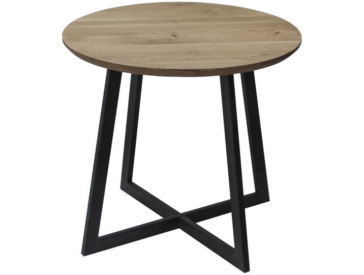 Beistelltisch Miku natur geölt Wildeiche B 50 H 45 cm