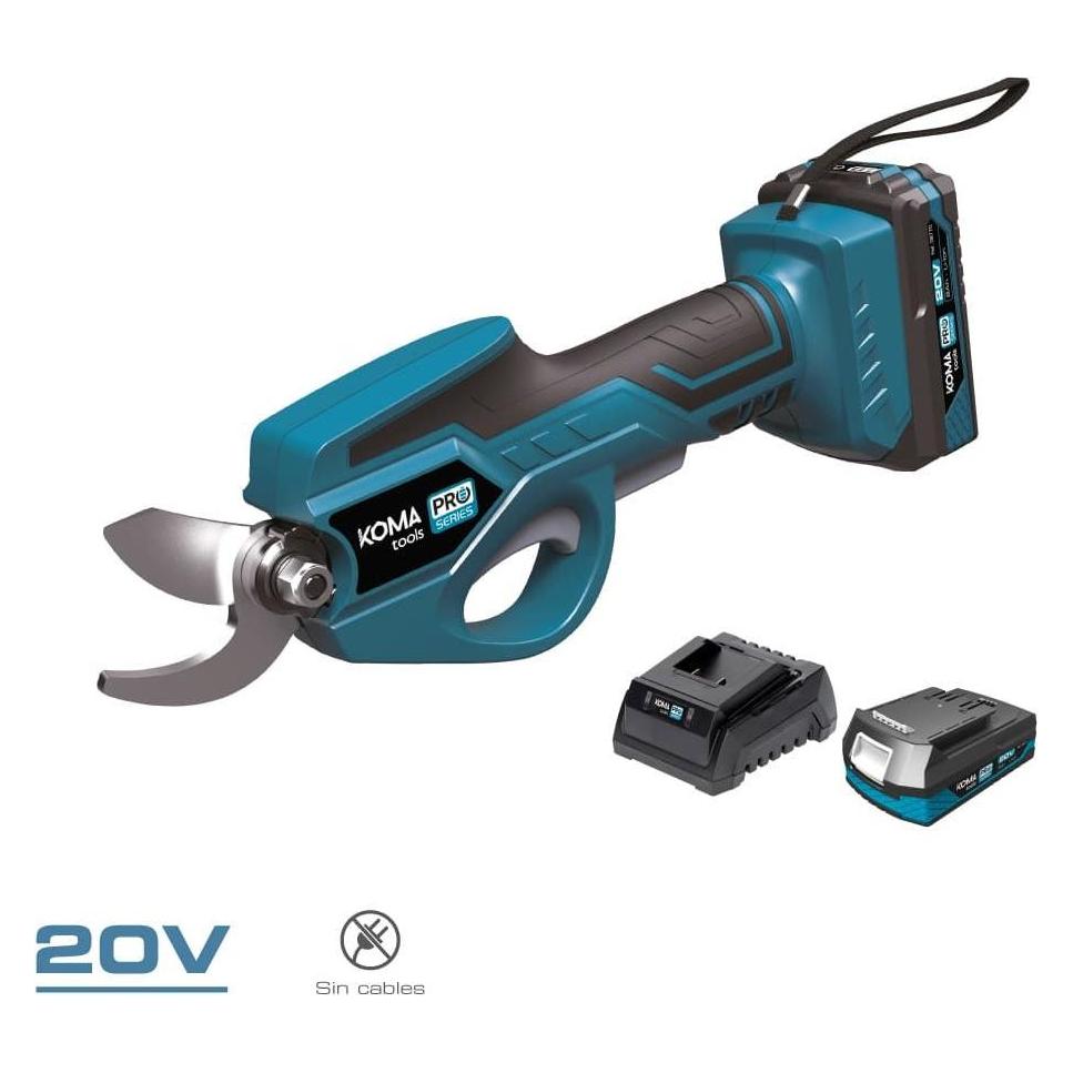 Koma Tools 20 v pruning shears kit with battery and charger (49949745)