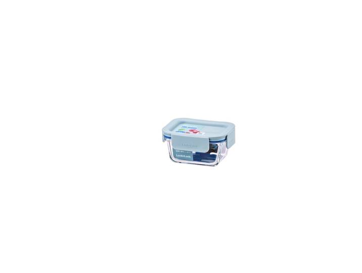 Ovenglass The Clear rectangulaire 380 ml (couvercle menthe)