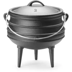 HENDI Gusseisentopf, Schwarz, ⌀245x(H)280mm
