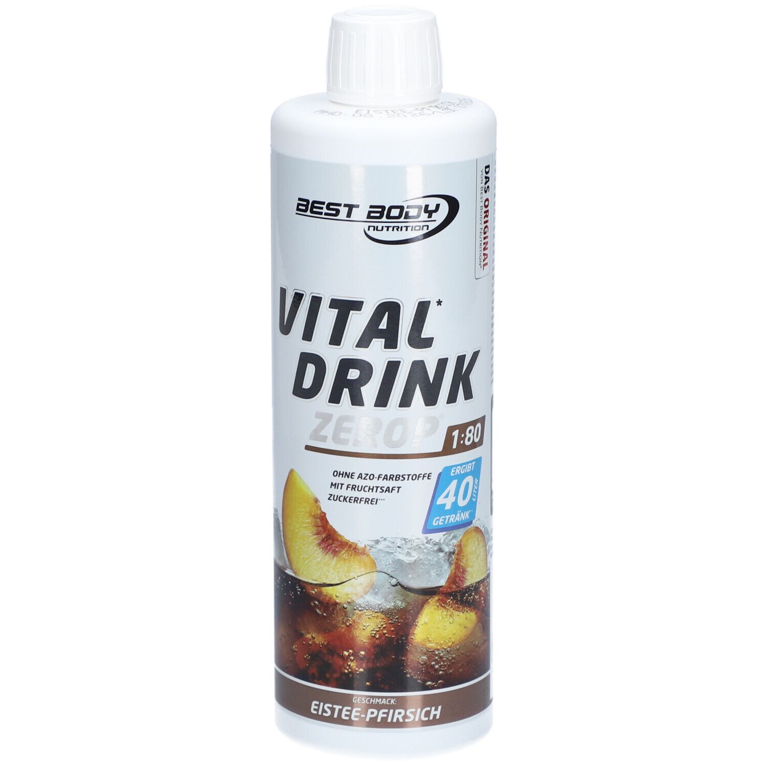 BBN Vital Drink Eistee Pfirsich 500 ml Konzentrat
