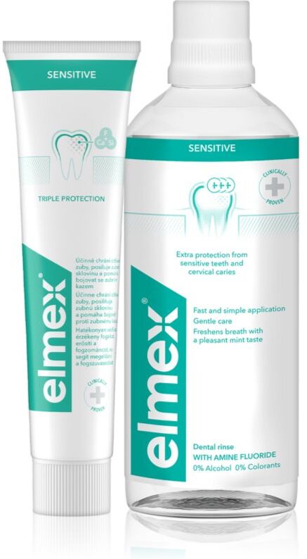 Elmex Sensitive Tandplejesæt Til sensitive tænder