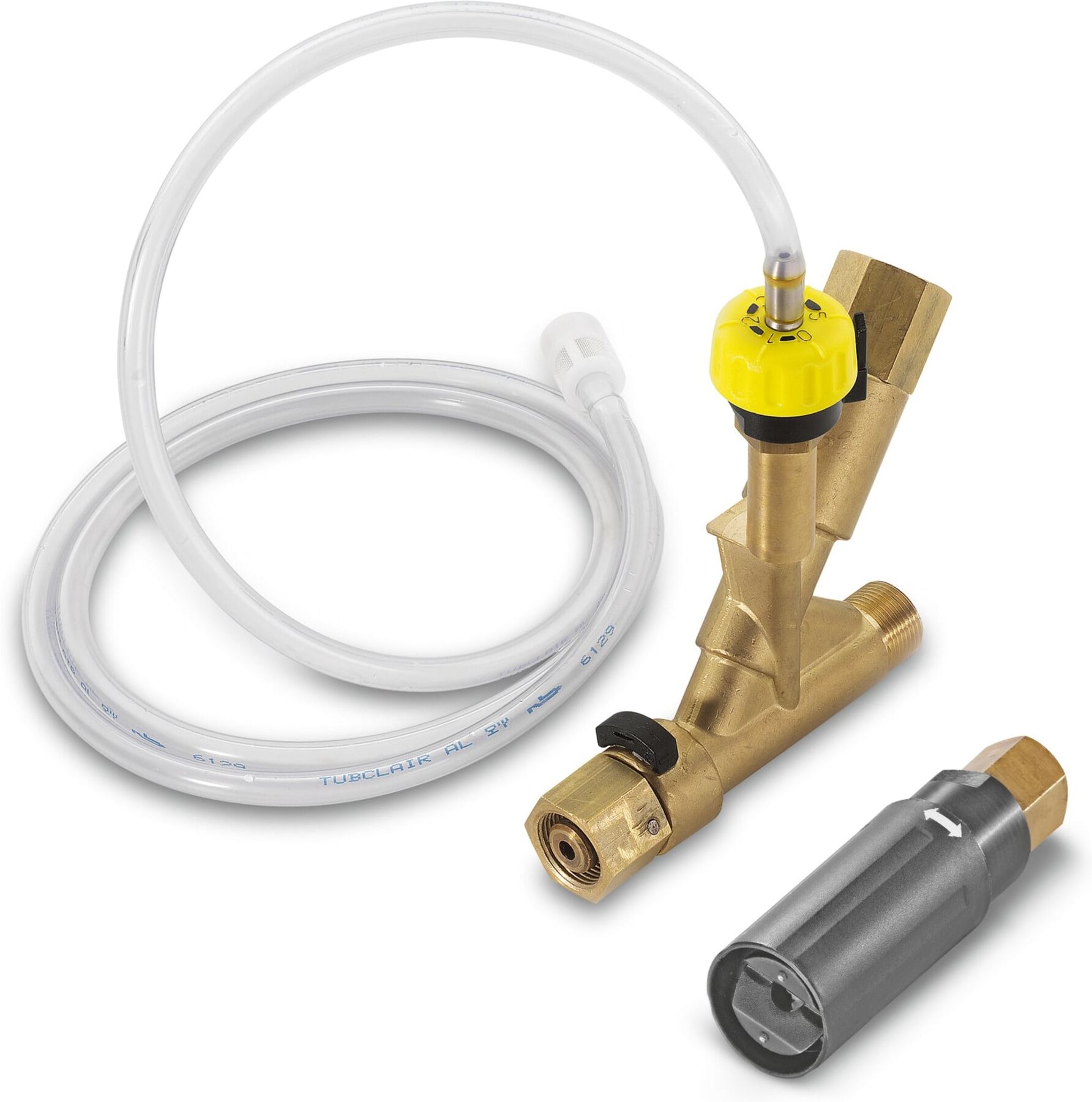 Kärcher Easy Foam Set mit RM-Injektor HD/HDS   für Hochdruckreiniger geeignet mit Schaumlanze und Reinigungsmittelbehälter zum Aufbringen von Schaum   4039784000000 (2.112-010.0)