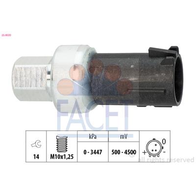 FACET Druckschalter, Klimaanlage 250030 für Ford ASTON MARTIN MAZDA