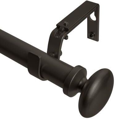 Meriville 1-Inch Diameter Prima Single Window Curtain Rod