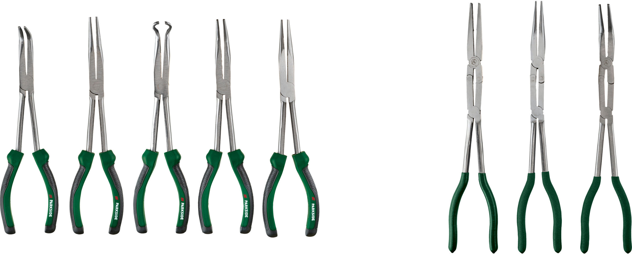 PARKSIDE® Langbeckzangen-Set, 5-teilig / Zangen-Set, 3-teilig