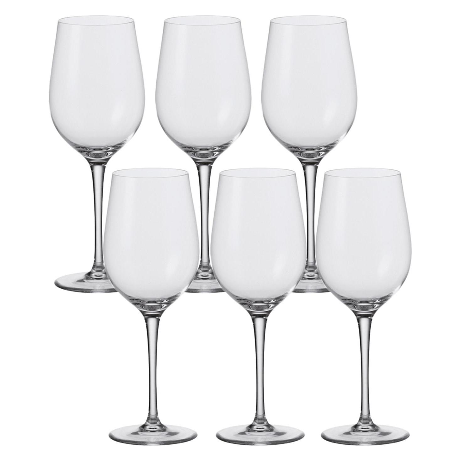Leonardo Weissweinglas Ciao 370ml (37 cl, 6 Gläser, Weissweingläser) (061447)