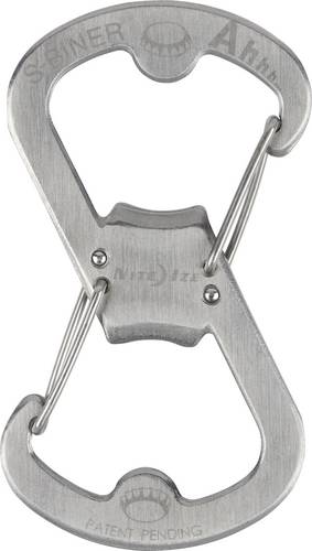 NITE Ize Schlüssel-Karabiner NI-SBO-03-11 S-Biner Ahhh Edelstahl 1St.