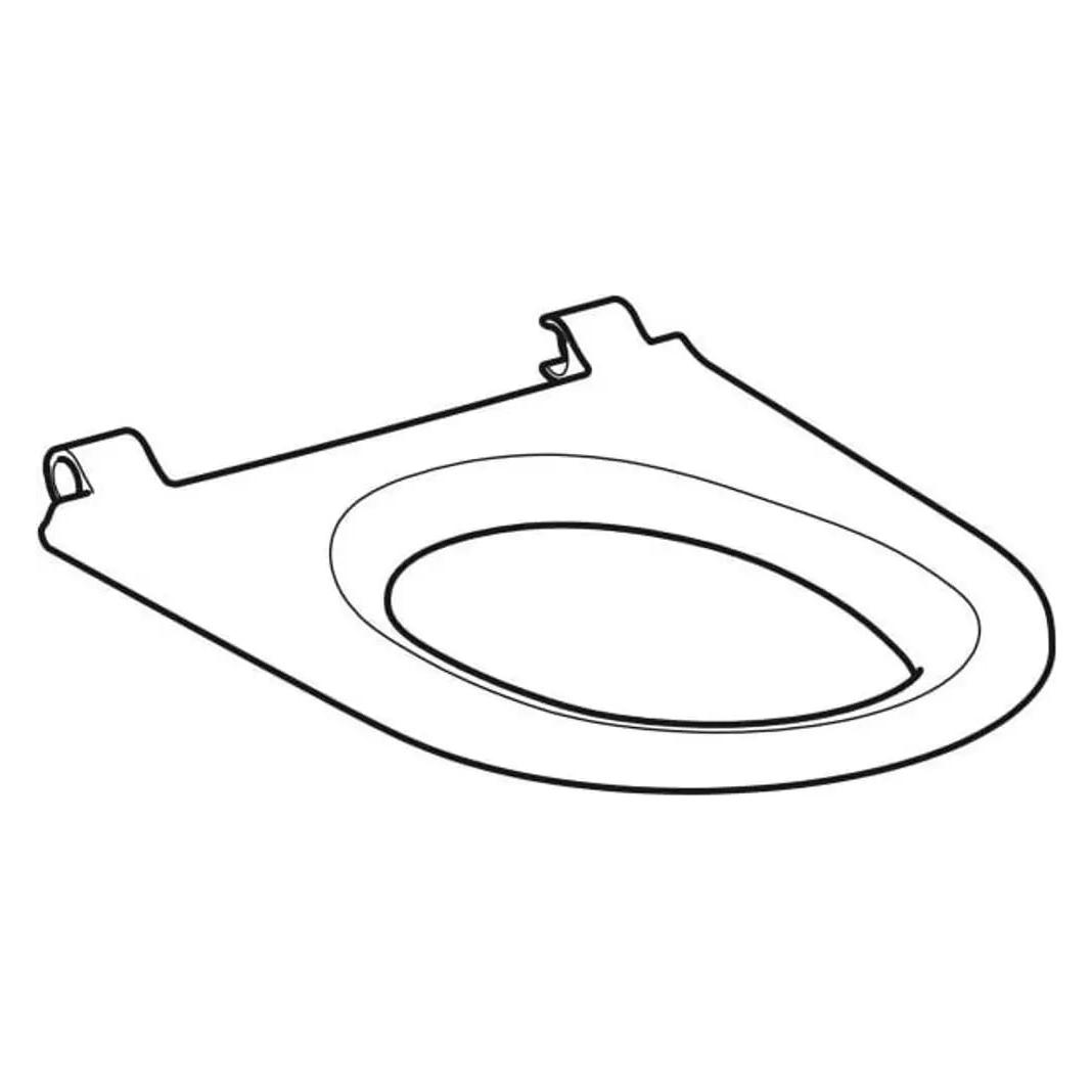 Geberit WC-Sitzring zu AquaClean Sela, weiss-alpin (243939111)