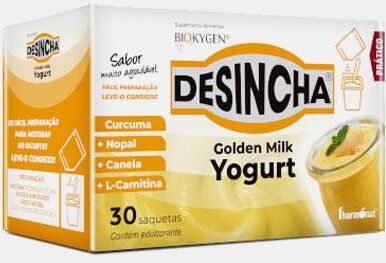 BIOKYGEN DESINCHA GOLDEN MILK YOGURT 30 SAQUETAS