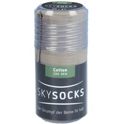 Skysocks Cotton 280den AD 40/41 sand 2 St