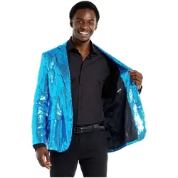 Suitmeister Pailletten - Blau (L)