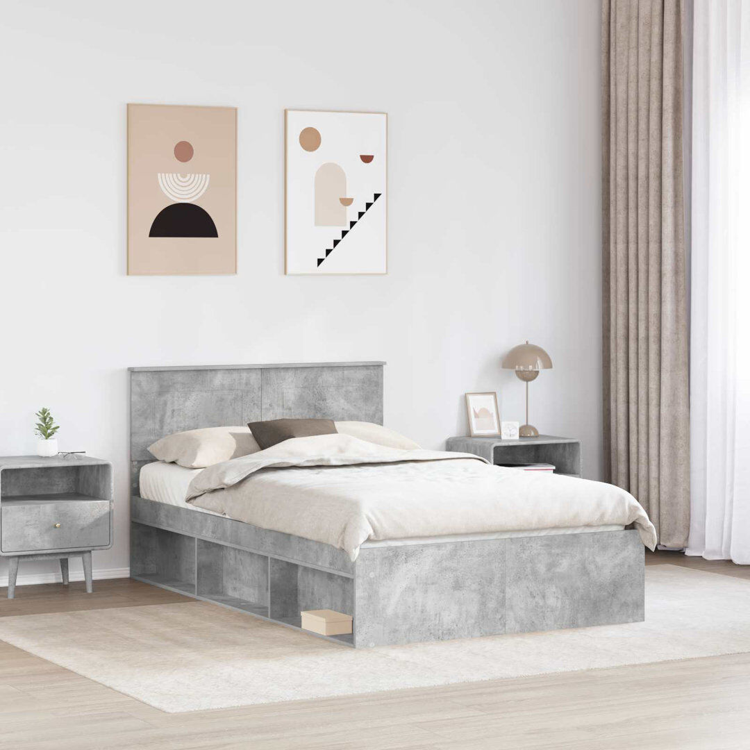 17 Stories Bed Frame Concerte Small Double (4')