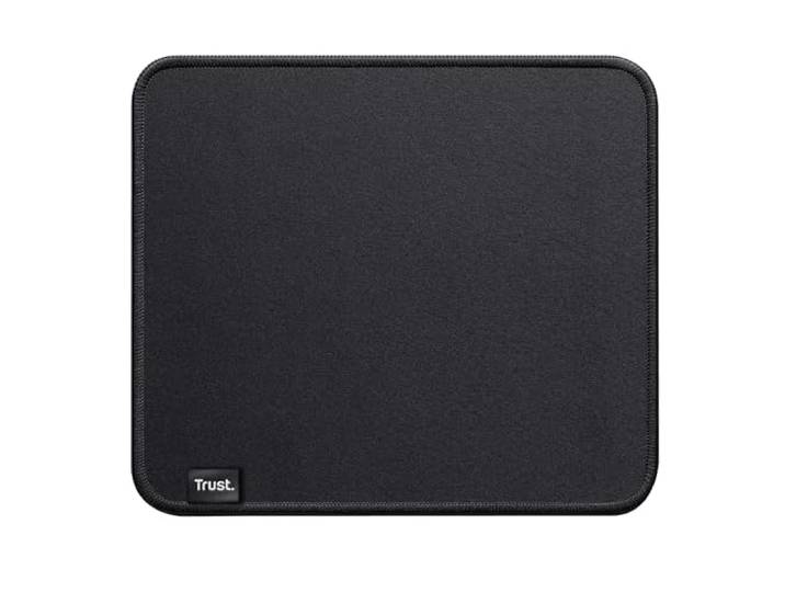 Trust Boye Muismat 25 x 21 cm, Mouse Mat met Antislip Onderzijde, Zwart