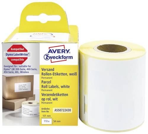 Rollenetiketten Versenden 101x54mm VE=110St
