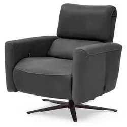 Musterring Sessel MR 261 Leder Grau Graphit M (Medium)